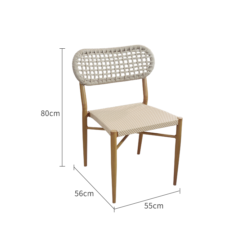 เก้าอี้เท้าแขน Yunye - ลายไม้เลียนแบบ