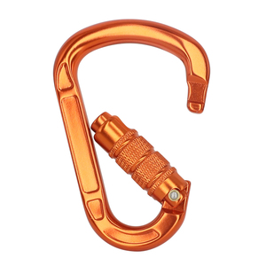 <span class=keywords><strong>Mousqueton</strong></span> verrouillable mousquetons verrouillables 22kn <span class=keywords><strong>mousqueton</strong></span> d'escalade <span class=keywords><strong>Hms</strong></span> aluminium anodisé activité d'escalade en plein air logo personnalisé - Product Image 3