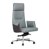 Chaises de bureau de luxe pour patron exécutif ensemble bureau bureau et chaise chaise ergonomique à dossier haut en cuir PU chaise pivotante pour ordinateur