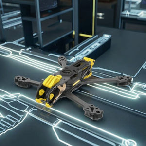 ชุดโครง SpeedyBee Mario 5 ขนาด 5 นิ้ว DC/XH โครงพลาสติกและโลหะ อุปกรณ์เสริมโดรน DIY FPV Freestyle อะไหล่สำหรับรถแข่ง RC - Product Image 1