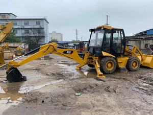 สภาพดี Caterpillar 420F CAT ต้นฉบับเครื่องจักรอเนกประสงค์รถแบคโฮหน้าตักล้อยางมือสอง - Product Image 6