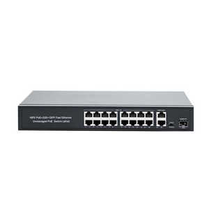 Unmanaged 330W Metal Desktop <b>POE</b> <b>Switch</b> 16 Ports 10/100Mbps 2 Uplink RJ45 1 SFP <b>POE</b> Networking 10/100Mbps 2 Networking <b>Switch</b> - Product Image 2