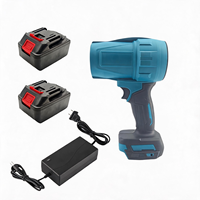 Souffleur industriel puissant 21V, moteur sans balais, ventilateur turbo sans fil, batterie lithium rechargeable, dépoussiéreur d'air pour la maison