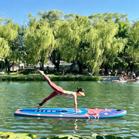Tabla de Paddle Surf Inflable Profesional ACEHERO con Aleta Extraíble de 10'6\"x33\"x6\", Tabla de Paddle Inflable para Yoga y Pesca con Accesorios