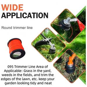 Cordel para Desbrozadora XQYCJkairui, Redondo de 0.095 Pulgadas, 328 Pies, Grado Industrial, para Desbrozadoras Eléctricas - Product Image 5
