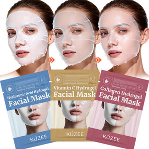 <span class=keywords><strong>Masque</strong></span> facial en hydrogel raffermissant, liftant, hydratant, apaisant, éclaircissant, hydratant, collagène, acide hyaluronique, vitamine C - Product Image 1