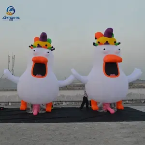 High Quality Big Holland Cartoon Inflatable Hen Balloon for Party Rental Companies