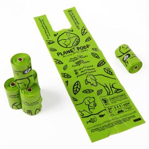 Dog Disposable and Scented Disposable Diodegradable <b>Compostable</b> Poop Waste <b>Bags</b> - Product Image 2