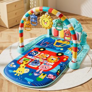 EPT attività multifunzionale Fitness Play Piano palestra Baby Play palestra tappetino musicale per bambini <span class=keywords><strong>palestre</strong></span> da gioco tappetini da gioco - Product Image 2