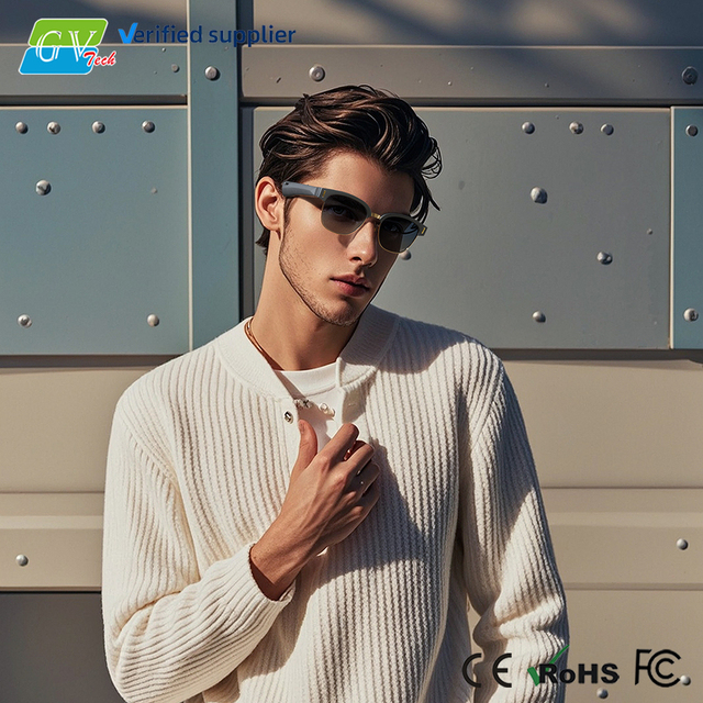 Hot Selling Smart Glasses BT Audio Call AI Translation Conversation Business Style Hands-Free Calls Smart Sunglasses Music Play