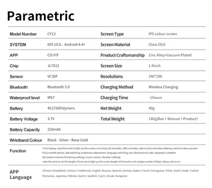 2025 Poplar Màn Hình Lớn Thông Minh Đồng Hồ Cho Phụ Nữ Không Thấm Nước IP67 Email Chức Năng Màn Hình Cảm Ứng Độc Đáo Bán Buôn Thông Minh Đồng Hồ Cho Nam Giới - Product Image 6