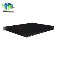 (Q308M) Modulator DVB-T 8 Saluran Laris Manis dengan 4 Frekuensi untuk Sistem TV Hotel Arab Saudi