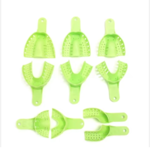 Materiali Dentali, Strumenti Odontoiatrici, Portaimpronte Dentali in Plastica per Arcata Completa, 5 Paia/Set - Product Image 4