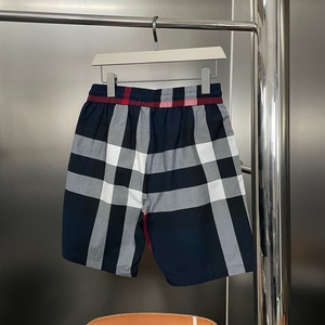 Shorts de Baño para Hombre, Talla Grande, Elásticos, Cintura Media, a Cuadros, de Algodón, Casuales - Product Image 6