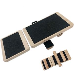 Commercio all'ingrosso oscillazione del piede in legno bilancia per l'esercizio che corregge la postura e sollievo della caviglia funzione della gamba del corpo di terapia fisica - Product Image 5