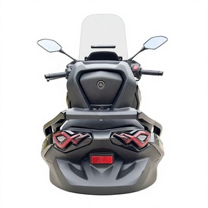 Aluminum Rear <b>Backrest</b> for 2017-2026 Yamaha XMAX300 & XMAX Aluminum Top Case Rack - Product Image 4