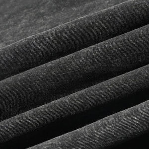 تي شيرت رجالي بوزن ثقيل 230 جرام، 100% قطن، مطبوع حسب الطلب، فضفاض وكبير الحجم، مع تطريز ثلاثي الأبعاد، محبوك ومعالج بالغسيل الحمضي بتصميم عتيق - Product Image 5