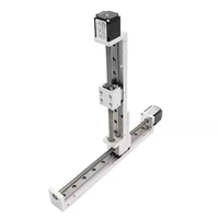 UMOT Mini 24V CNC Riel Lineal de 2 Ejes Mesa XY Sistema de Posicionamiento Lineal Motorizado Brazo Robótico Industrial para Dispensador Robótico