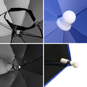 Parasol de Pêche Portable Grand Format pour Extérieur, Protection UV, Coupe-Vent et Commande Manuelle, Vente en Gros - Product Image 3