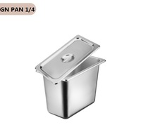 Gn Pan Ss aliments Buffet casseroles en acier fabricant inoxydable gastrom récipient à vapeur Gastronorm stockage Gastronorm conteneurs de crème glacée