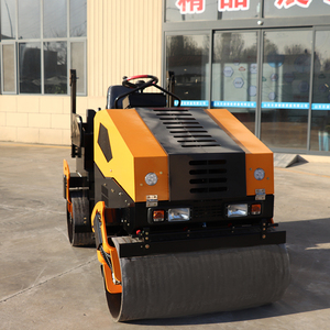 3T Mini Road Roller SSR260AC XP203 Moteur de pompe Changchai vibrant à double tambour Performance fiable - Product Image 5