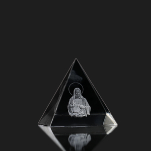 Energi Chakra Orgone piramida kristal batu penyembuhan kaca piramida Mesir untuk hadiah meditasi - Product Image 4