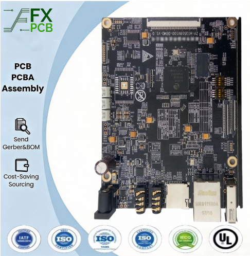Professional Custom BMS Manufacturer for Keyboard Drone Motherboard TV Board BLDC Motor Controller Power Bank PCB Assembly PCBA