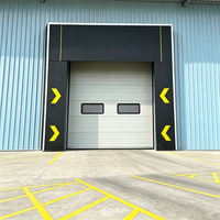 Porte de garage industrielle verticale moderne à levage rapide pour usine, vente en gros, usage commercial et automobile