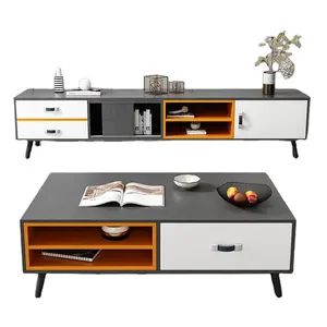 00:13 00:40 Ver Imagem ampliada Adicionar para comparar Compartilhar Novo Design de Luxo TV Stands e Mesa de Café Armário De Armazenamento Ajustável