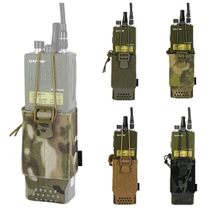 Walkie-Talkie MBITR Pochette pour AN/<span class=keywords><strong>PRC</strong></span> <span class=keywords><strong>152</strong></span> 163 Modèle Radio Dispositif Plaque Transporteur Équipement Tactique Chaleco Tactico Gilet Tactique MU - Product Image 2
