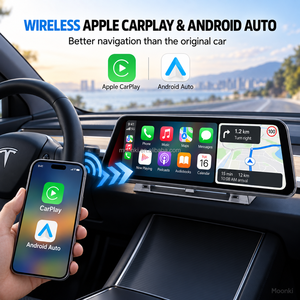 Affichage intelligent du conducteur HUD pour Tesla Model 3 Highland Model Y Juniper Écran tactile de 9,6 pouces Commande au volant - Product Image 6