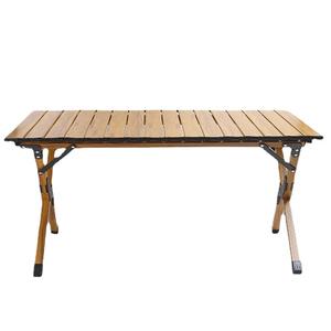 Mesa Plegable Portátil Ligera para Exteriores, Mesa de Aluminio Plegable para Campamento y Picnic con Bolsa - Product Image 6