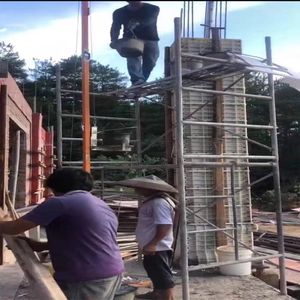 Mesin <span class=keywords><strong>lift</strong></span> beton katrol, bahan vertikal pengangkat beban sendiri untuk konstruksi portabel 4-10m - Product Image 5