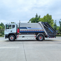 Camions compactseurs de déchets électriques neufs, à énergie renouvelable, conduite à gauche, capacité personnalisée, pour le transport de déchets