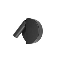Applique murale hôtelière haut de gamme, projecteur pivotant à double axe, orientable 90° horizontalement et 150° verticalement, LED chaude pour lecture, pièce noble et imposante