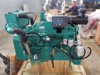 Motor Diésel Marino Cummins 6CTA8.3-M205 de 4 Tiempos y 6 Cilindros, 151 kW, 205 HP, 2328 rpm, Motor de Propulsión Marina para Barcos de Pesca