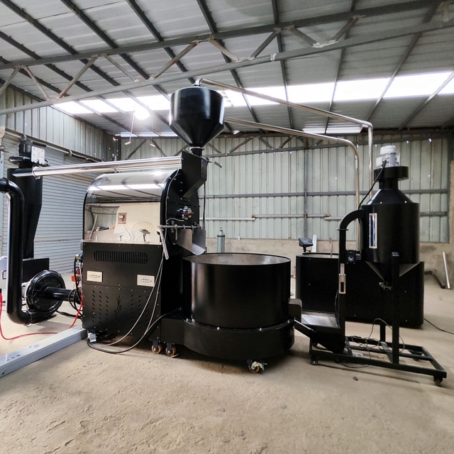 TY-TECH Competitive Price Smart Propane Gas Coffee Roaster Machine Bean 20kg 30kg 50kg 60kg Coffee Roaster Coffee Roaster 60 kg