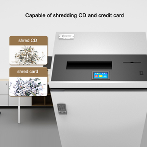 CM-3500 24 giờ không ngừng văn phòng nhiệm vụ nặng nề A3 giấy Shredder 50 tấm cắt chéo P4 CD DVD băm nhỏ Máy 160L khối lượng lớn - Product Image 4