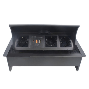 High Quality EU <strong>Socket</strong> Supports 110V-250V Embedded Table <strong>Socket</strong> <strong>With</strong> 2 USB 1 Type C Fast Charger for Office - Product Image 3