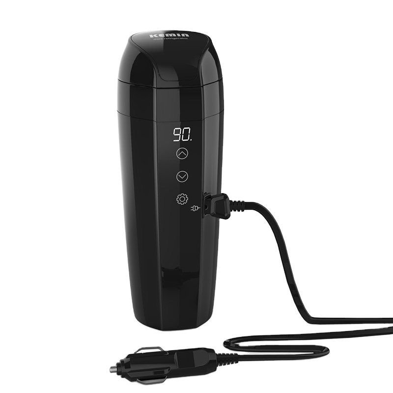 Контроль температуры путешествия с подогревом кофейная кружка 12V нержавеющая сталь, стакан электрический умный нагрев чашки автомобиля чайник