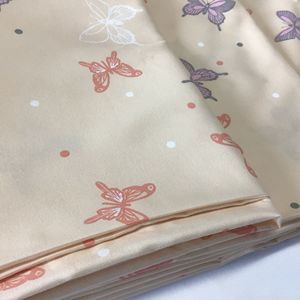 Changxing usine pas cher prix brossé beaux motifs de <span class=keywords><strong>papillon</strong></span> tissu imprimé dispersé pour drap de lit de literie - Product Image 2