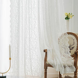 <span class=keywords><strong>Tende</strong></span> di pizzo macramè per finestra porta <span class=keywords><strong>francese</strong></span> <span class=keywords><strong>tende</strong></span> in <span class=keywords><strong>Tulle</strong></span> pizzicotto pieghettato Ready Made cucina all'aperto tovaglia - Product Image 2