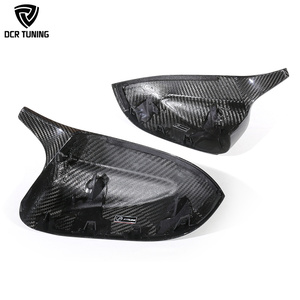 Зеркало из углеродного волокна для BMW <span class=keywords><strong>X3</strong></span> G01 X4 G02 X5 G05 X6 G06 X7 G07 2018 + Корпус из натурального углеродного крыла - Product Image 4