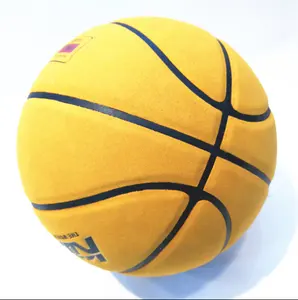 Official Size 7 (29.5'') Indoor Top Grain Leather Game Basketballs