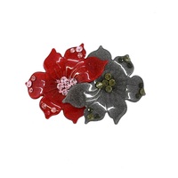 Aksesoris Rambut Jepit Bunga Korea, Berhiaskan Rhinestone Warna-Warni, Jepit Rambut Musim Semi, Jepit Rambut Wanita, Penjepit Rambut