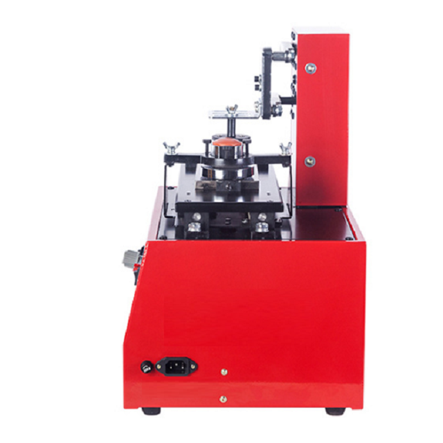 Electric 2 Color Plastic Mop Cans Helmet Pad Printer Led Bulb Watch Dial Toys Sealed Ink Plate Small Logo Pad Printing Machine