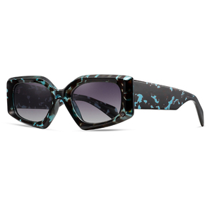 TR90 Unisex Polarisierte TAC-Gläser UV400 Sonnenbrille Silberner Rahmen Modische Brillen - Product Image 3