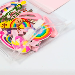 Bolsa de Plástico PVC Transparente con Cierre, Mini Bolsa para Joyería con Impresión Personalizada Navideña, Bolsa para Accesorios - Product Image 4