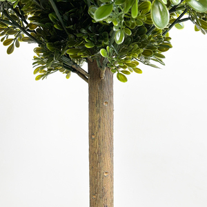 118cm artificiale foglie di tè albero finto pianta albero con vaso di plastica albero artificiale per la decorazione del giardino interno - Product Image 5