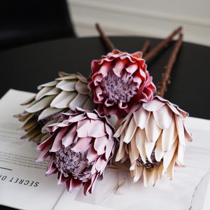 Fleur artificielle nordique en soie réaliste pour décoration de mariage, accessoire de photographie domestique - Product Image 2